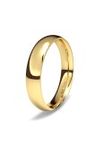 Alianza de oro amarillo almendrada maximal