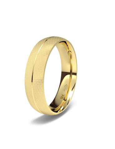 Alianza de oro amarillo almendrada Tui