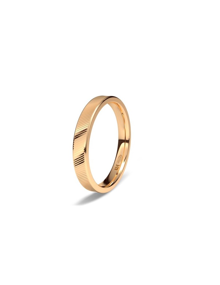 Alianza de oro rojo plana Senda