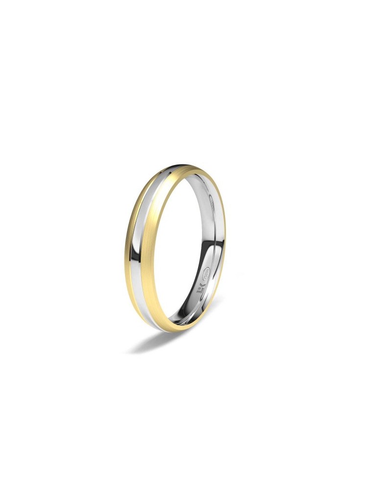 Alianza Bicolor Brillo almendrada