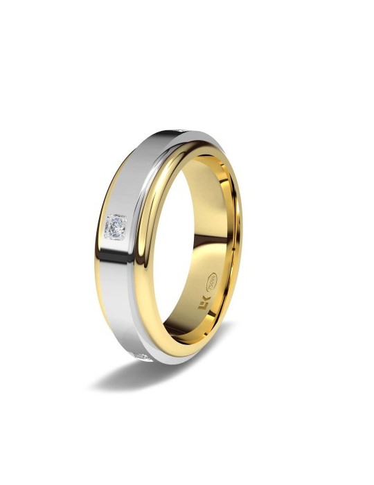 Alianza Bicolor Giratoria Plana