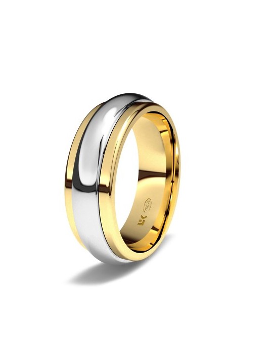 Alianza Bicolor Giratoria media caña mínimal