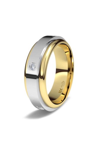 Alianza Bicolor Giratoria Plana