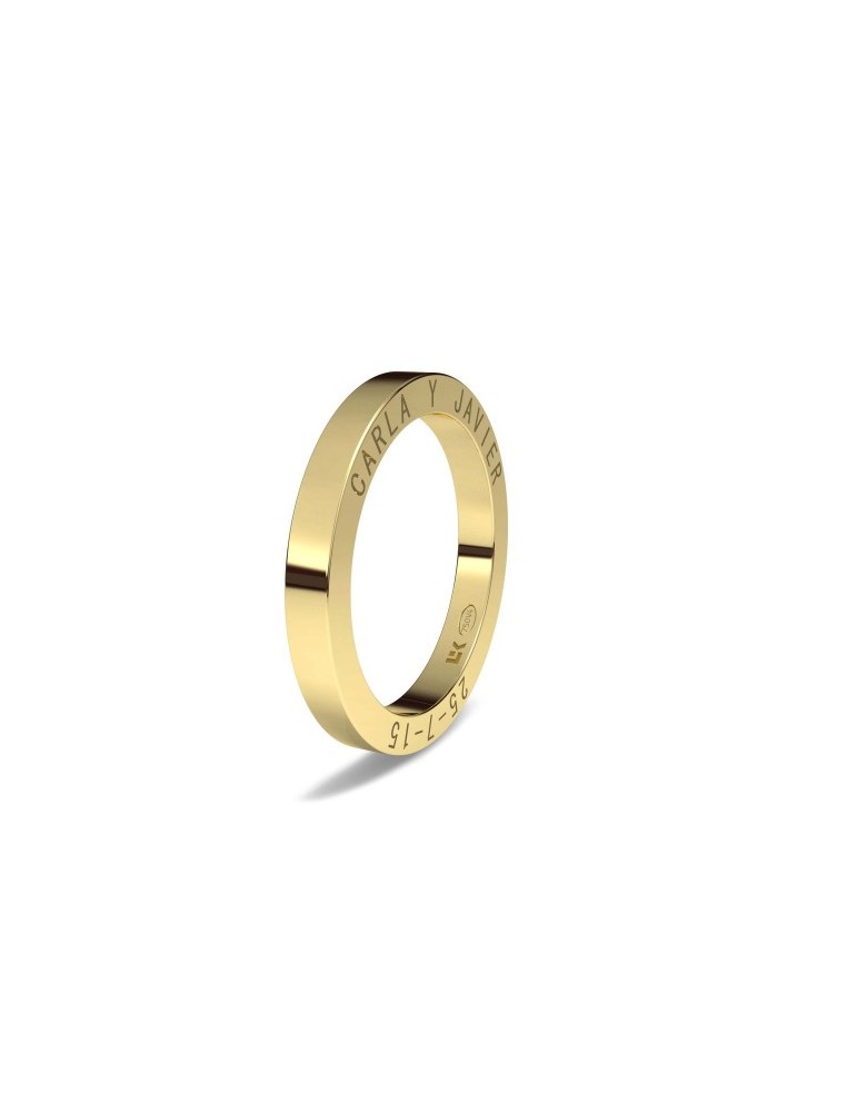 Alianza oro amarillo Lateral