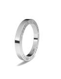 Alianza oro blanco Lateral