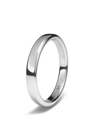 Alianza oro blanco Oval