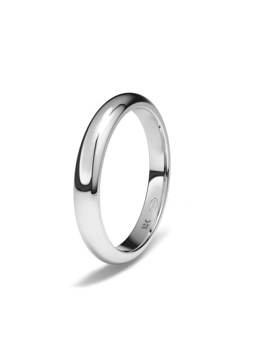 Alianza de oro blanco Media Caña Zero