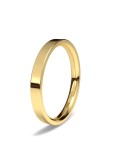 Alianza de oro amarillo Forma D confort