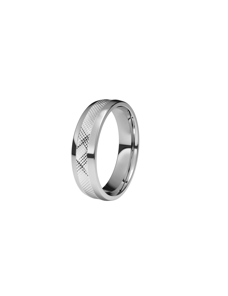 Titanio y Oro Blanco combinado