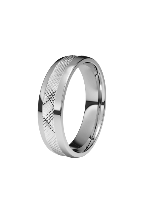 Titanio y Oro Blanco combinado