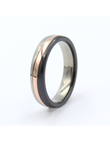 Zirconio y Oro rojo