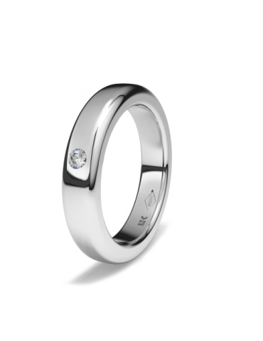 Alianza de platino semirectangular estándar